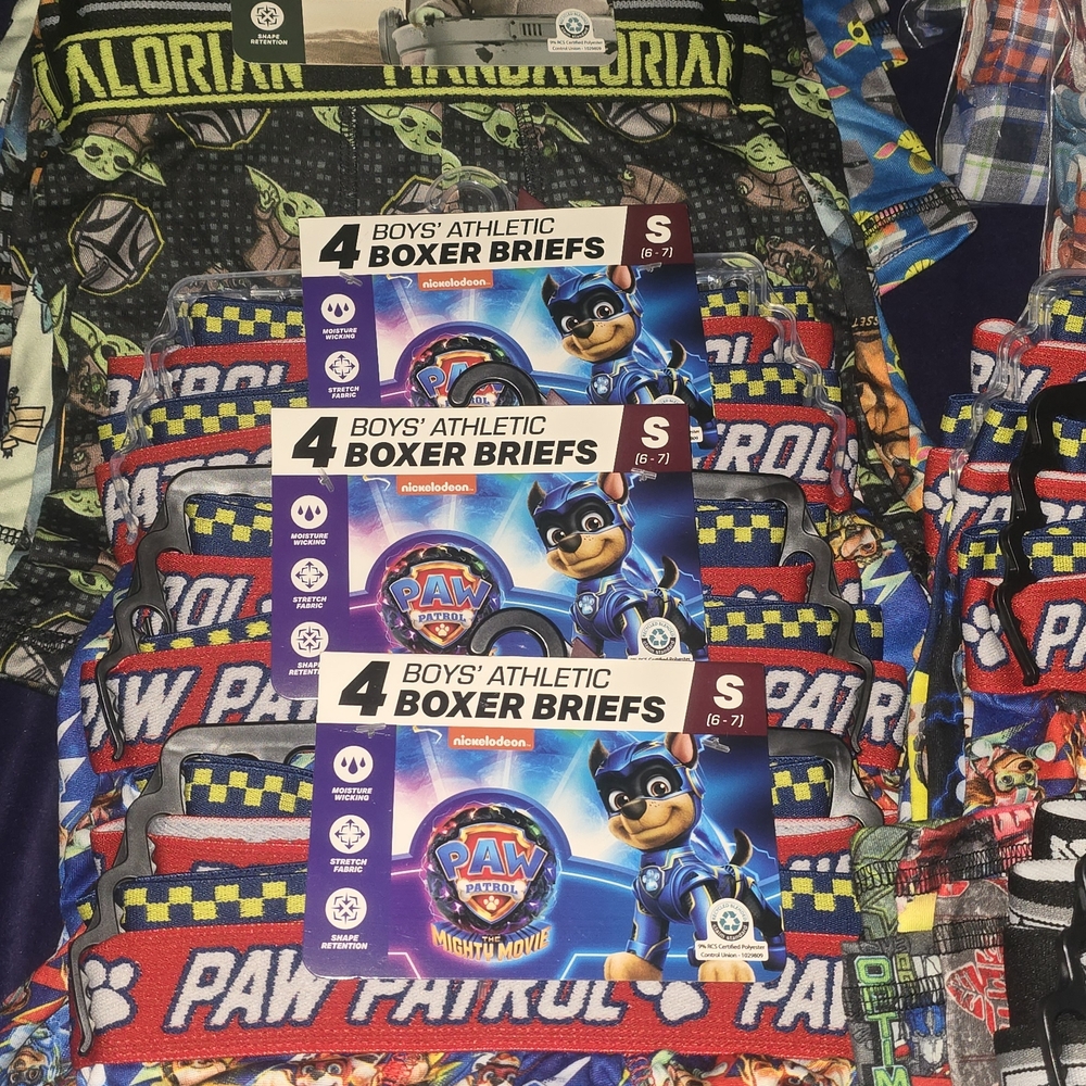 Paw Patrol Kids Pajamas Nightgowns - Black and Blue